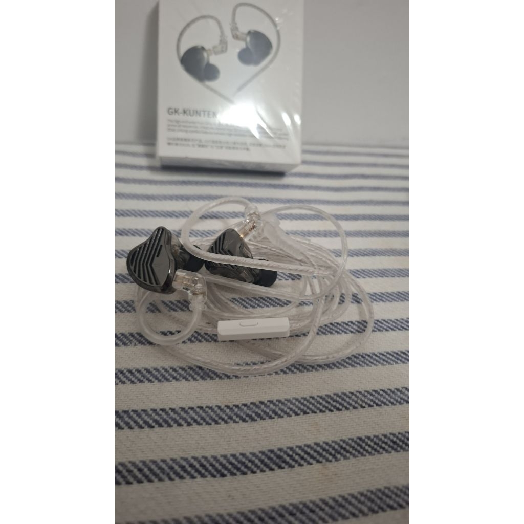 Iem GK Kunten + dac KZ AM01 iem dac hifi bekas murah paket
