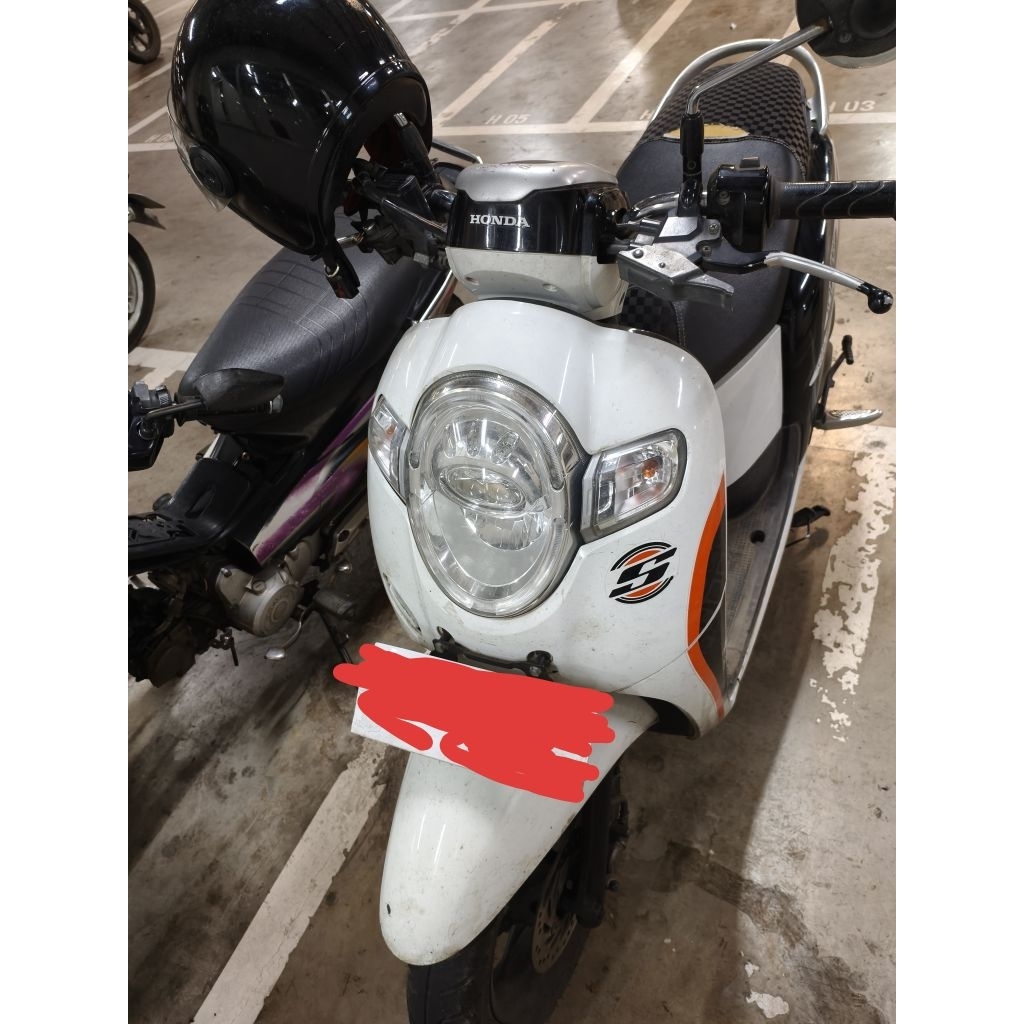 Body set scoopy 2018 Original copotan (body halus)