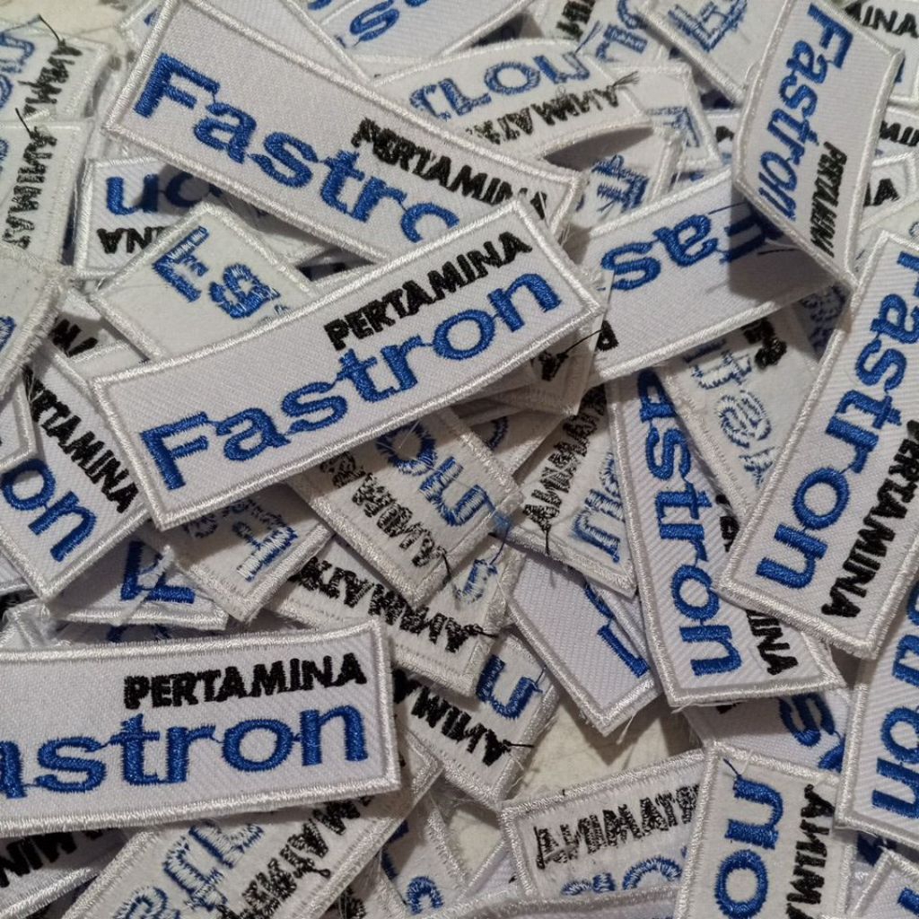 logo bordir Pertamina Fastron