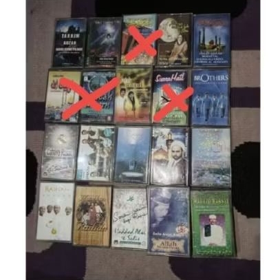 kaset tape suara hati, kaset pengajian dll