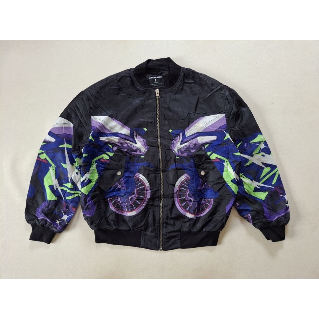 JAKET BOMBER BILLIE EILISH X BERSHKA ORIGINAL 100%