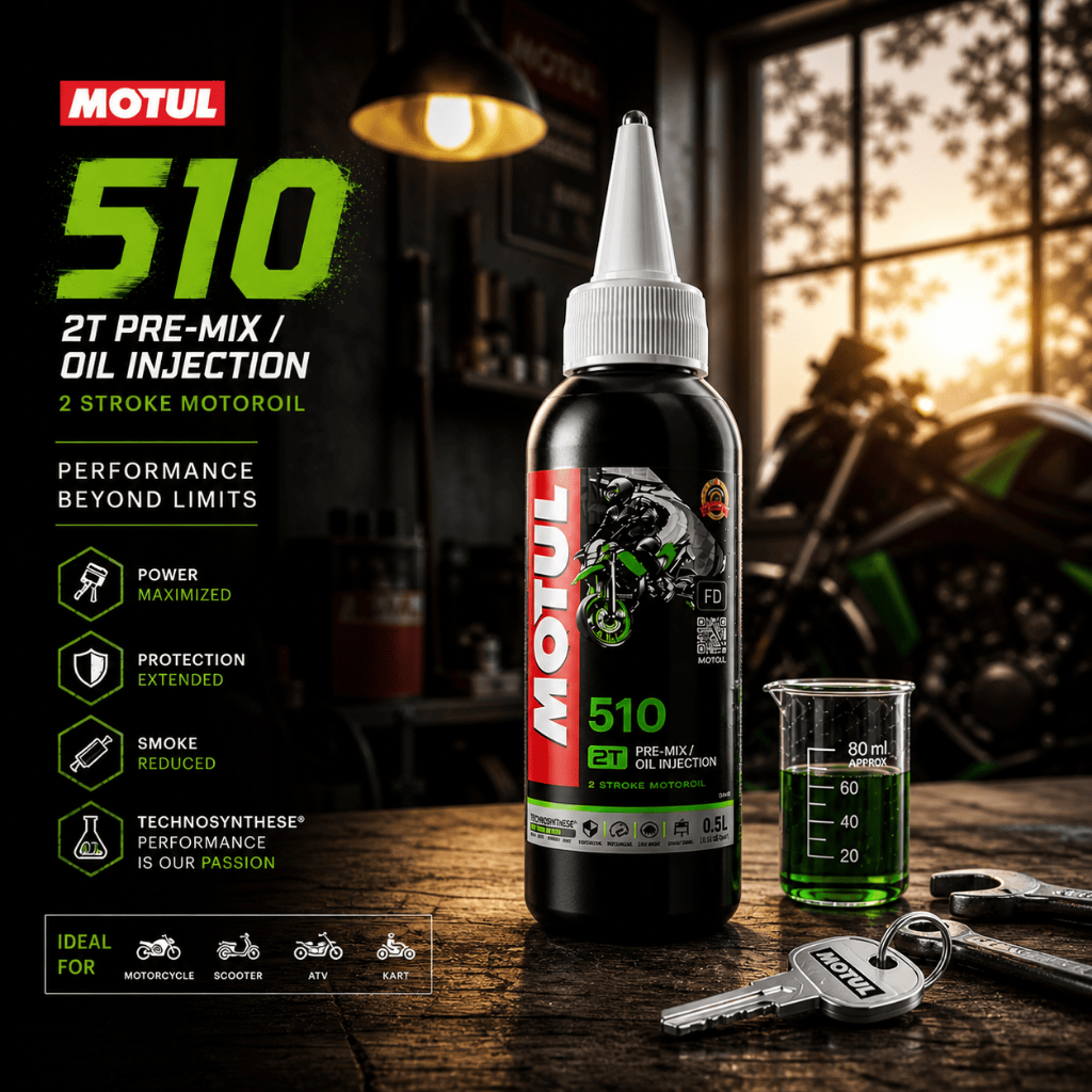 oli samping motor 2 tak racing premix dan oil injection low smoke performa tinggi tenaga maksimal me
