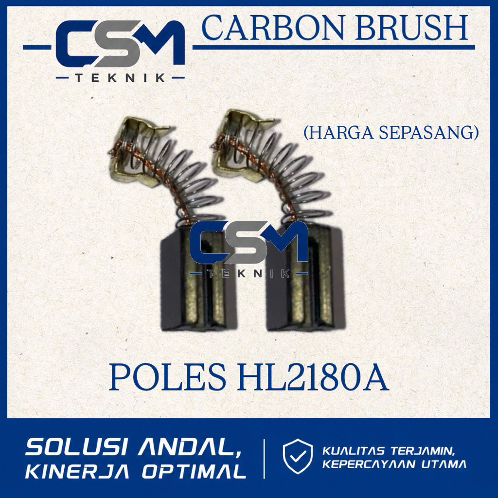 CARBON BRUSH ARANG MESIN POLES H&L HL2180A ARENG POLISHER H&L HL2180A