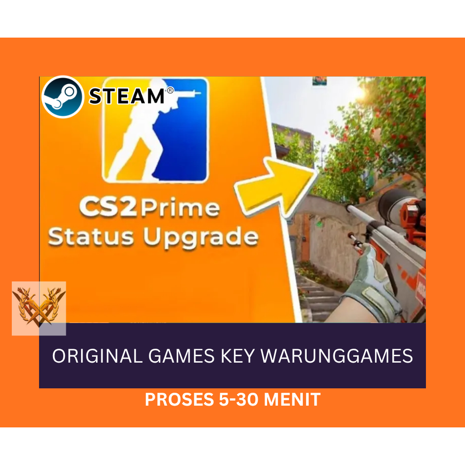 CS 2 Prime (CSGO)  - S T E A M PC Game Original