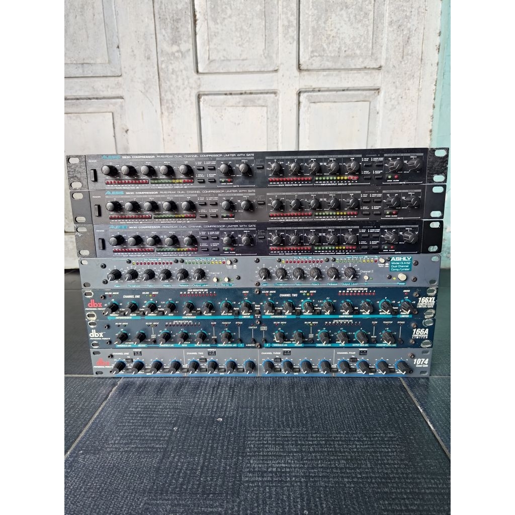 Compress Compressor Limiter dbx 166XL & 166A Ori Usa Istimewa Mulus Full Ori