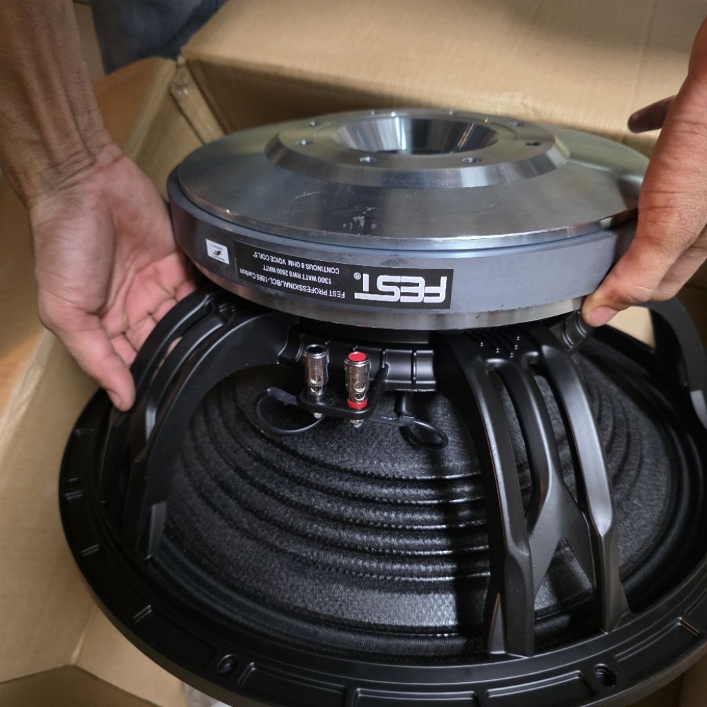 SPEAKER COMPONENT FEST BCL1885 CARBON ORIGINAL 18 INCH FEST BCL 1885 CARBON