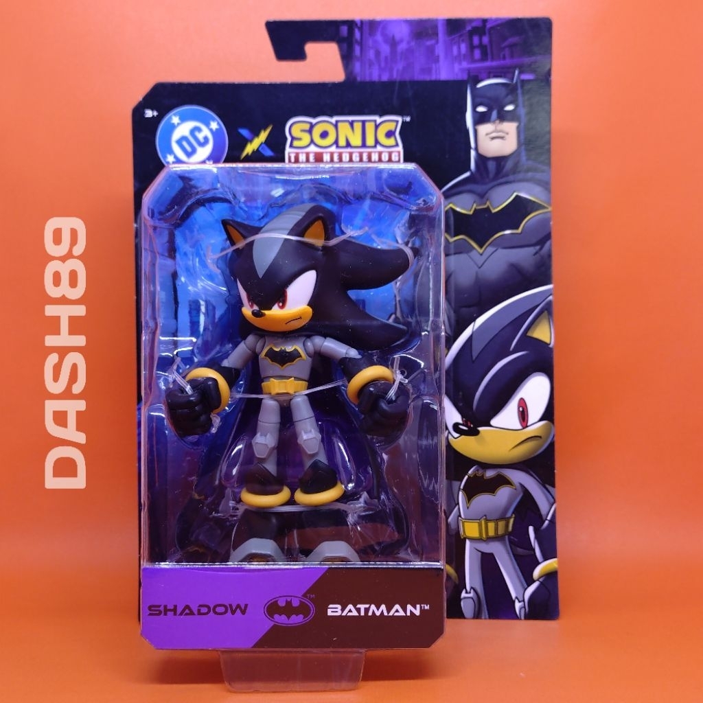 DC X Sonic The Hedgehog 5-Inch Action Figure Shadow Batman