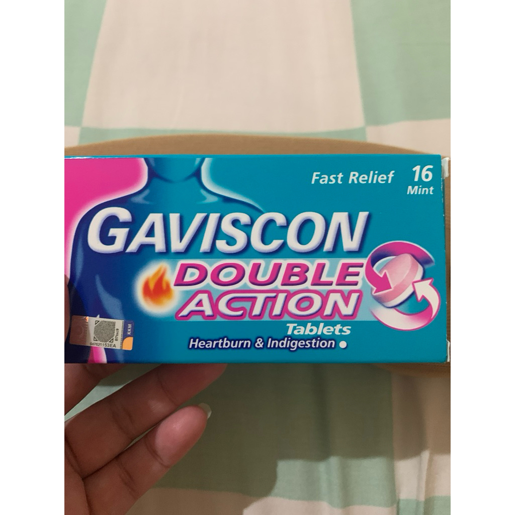Gaviscon Peppermint Tablet Double Action