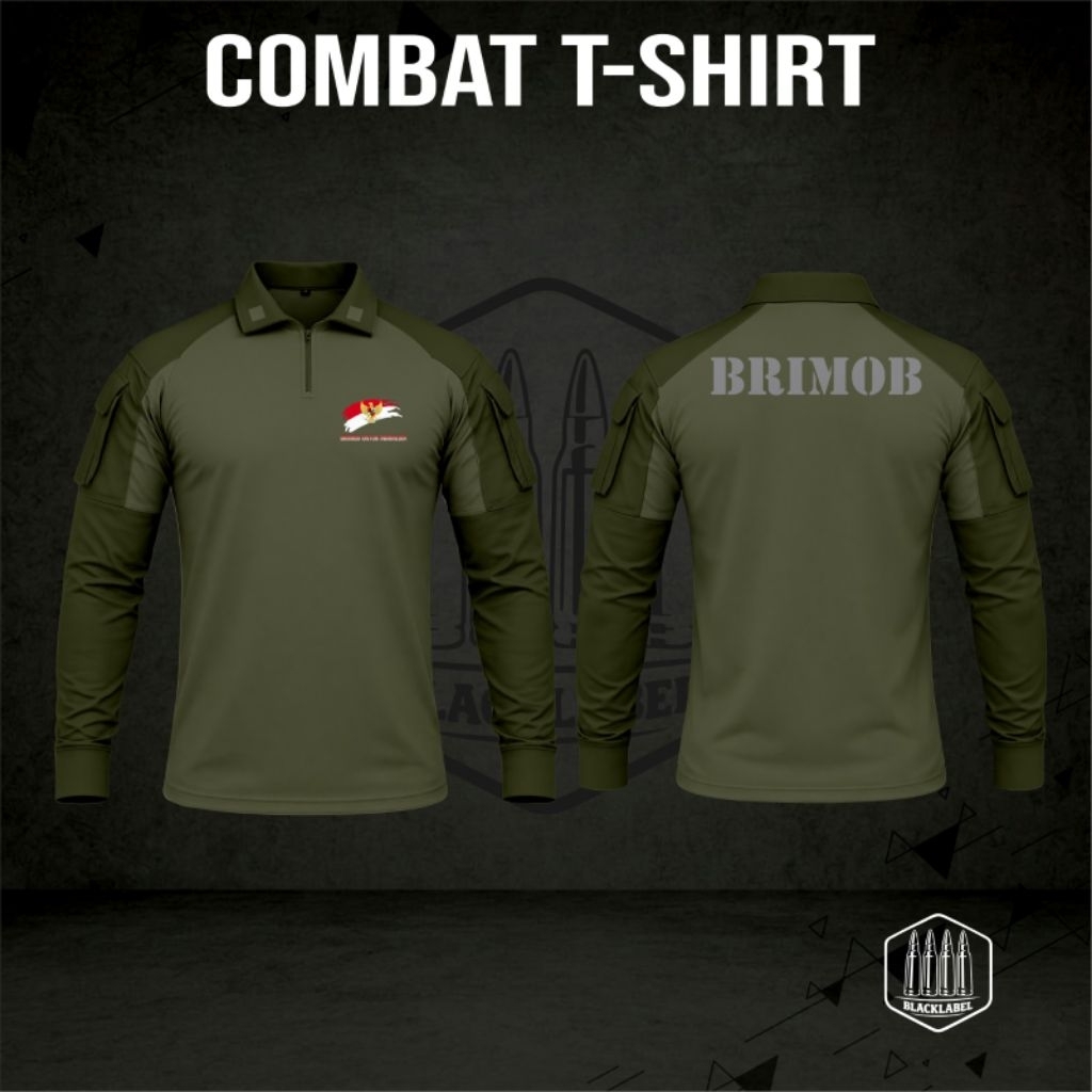 KAOS TACTICAL KOMBAT BRIMOB (BRIMOB HIJAU) 028