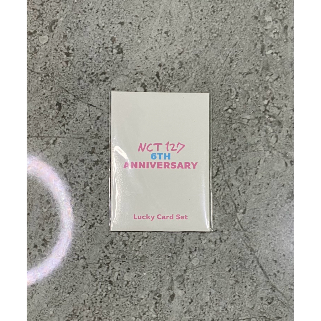 [READY STOCK] nct 127 lucky card anniversary 6th haechan