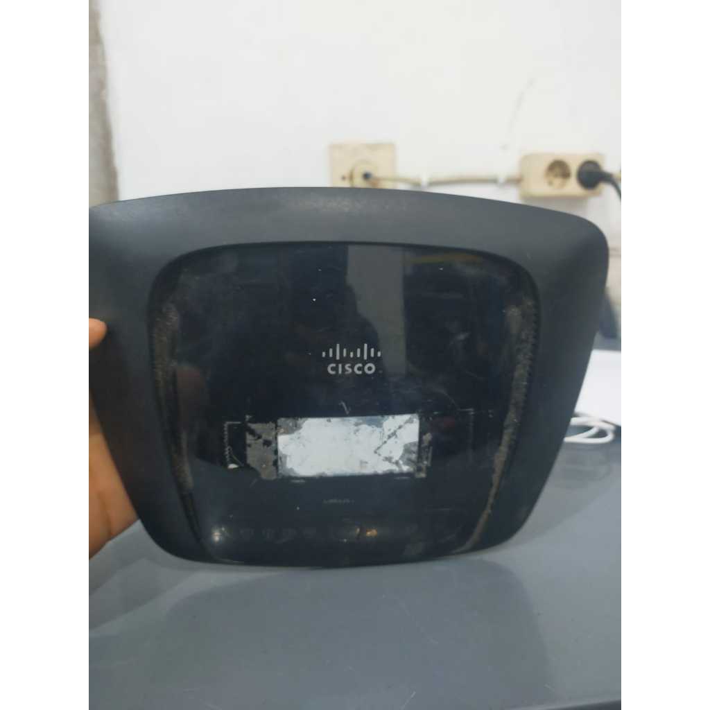 Router Linksys Cisco E1000 V2.1 Wireless-N - Unit Only - Bekas Normal Mulus Stabil