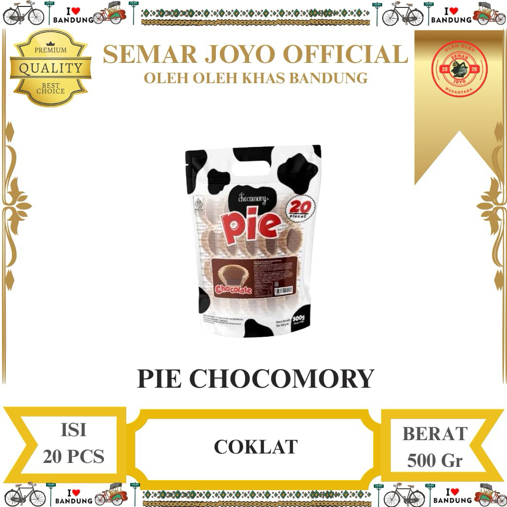 Pie Chocomory Viral isi 20 Oleh Bandung