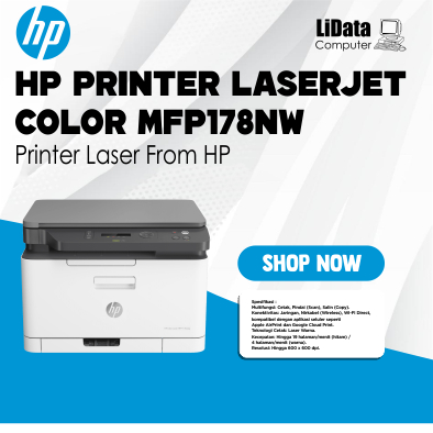 Hp Printer Color Laser Mfp 178NW