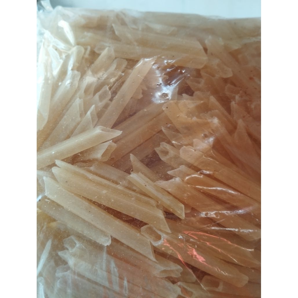 krupuk potato mentah