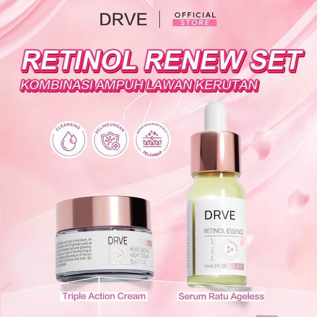 Drve Paket Bundling dalam berbagai varian untuk memenuhi kebutuhan kulit normal, kering, berminyak, 