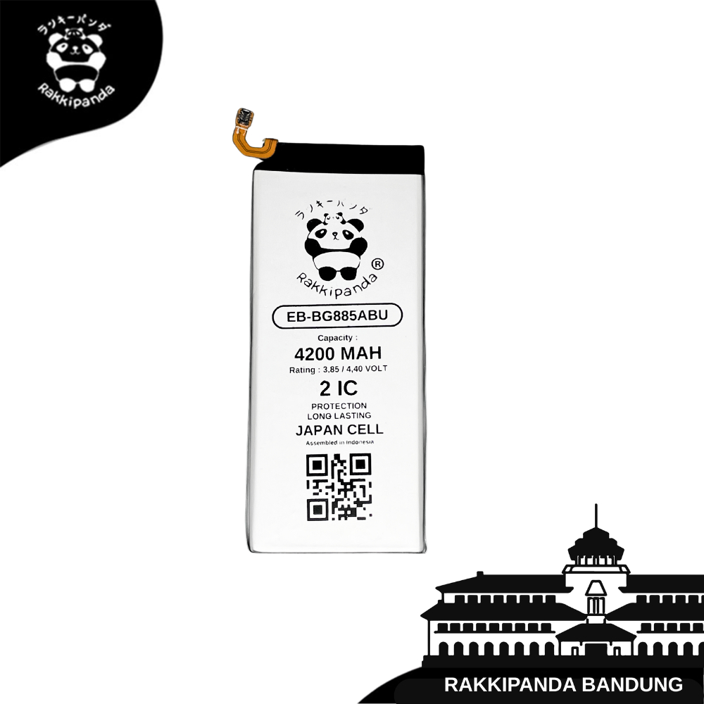 RakkiPanda EB-BG885ABU Samsung A8 Star G885 Batre