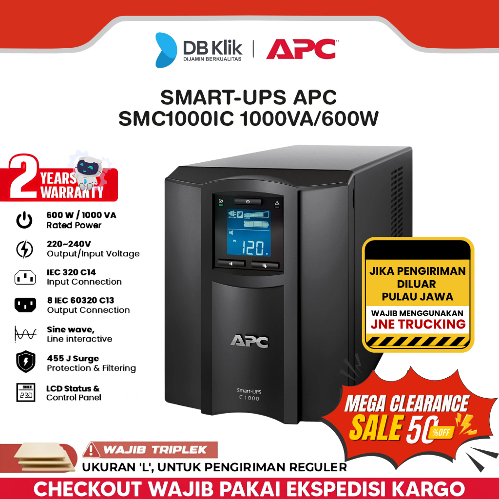 Apc Ups Smc1000Ic - UPS APC SMC1000ic