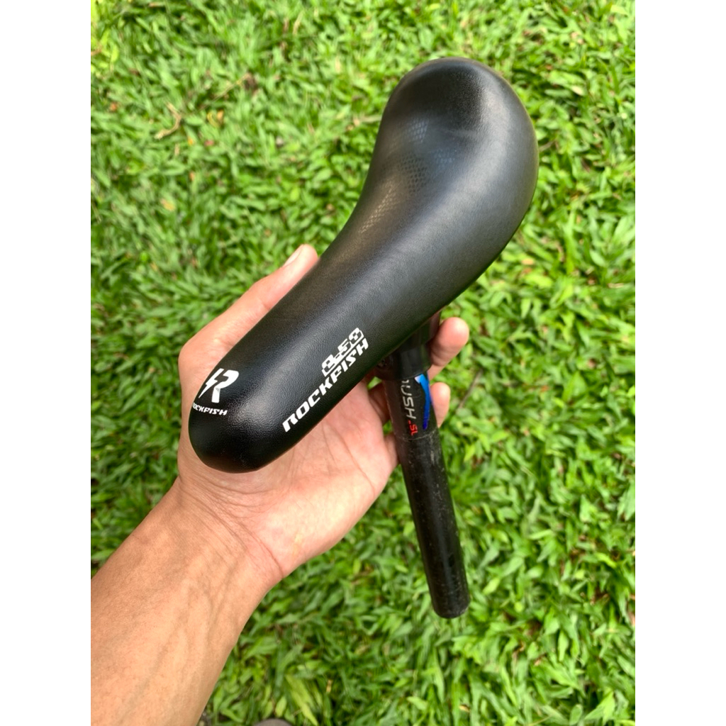 Saddle Pushbike Balancebike Rockfish c50 bonus seatpost Xpush carbon
