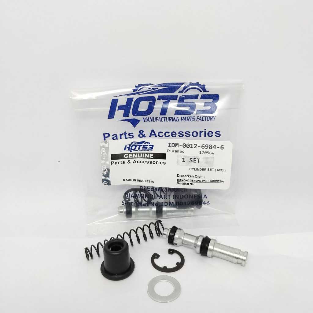 ISI MASTER REM DEPAN MIO CILINDER SET CAKRAM DEPAN JUPITER Z HOT-53 (1 SET)