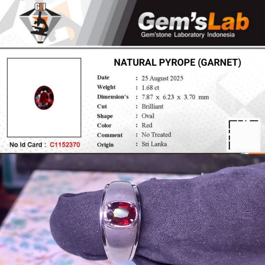 Natural Pyrope Garnet