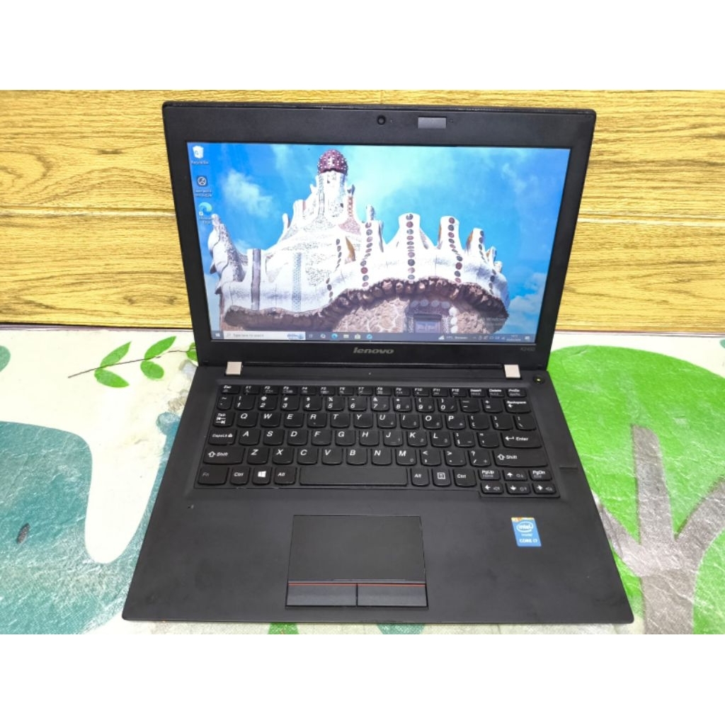 laptop lenovo K2450 core i7 ram 8 gb hdd 500 gb kondisi normal semua siap pakai