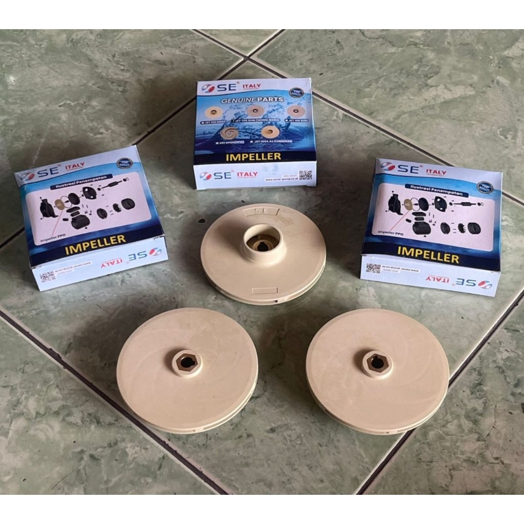 IMPELLER SEMI JET 100 SHIMIZU VERSI LAMA/IMPELLER GADING/SPERPAT KOMPA AIR