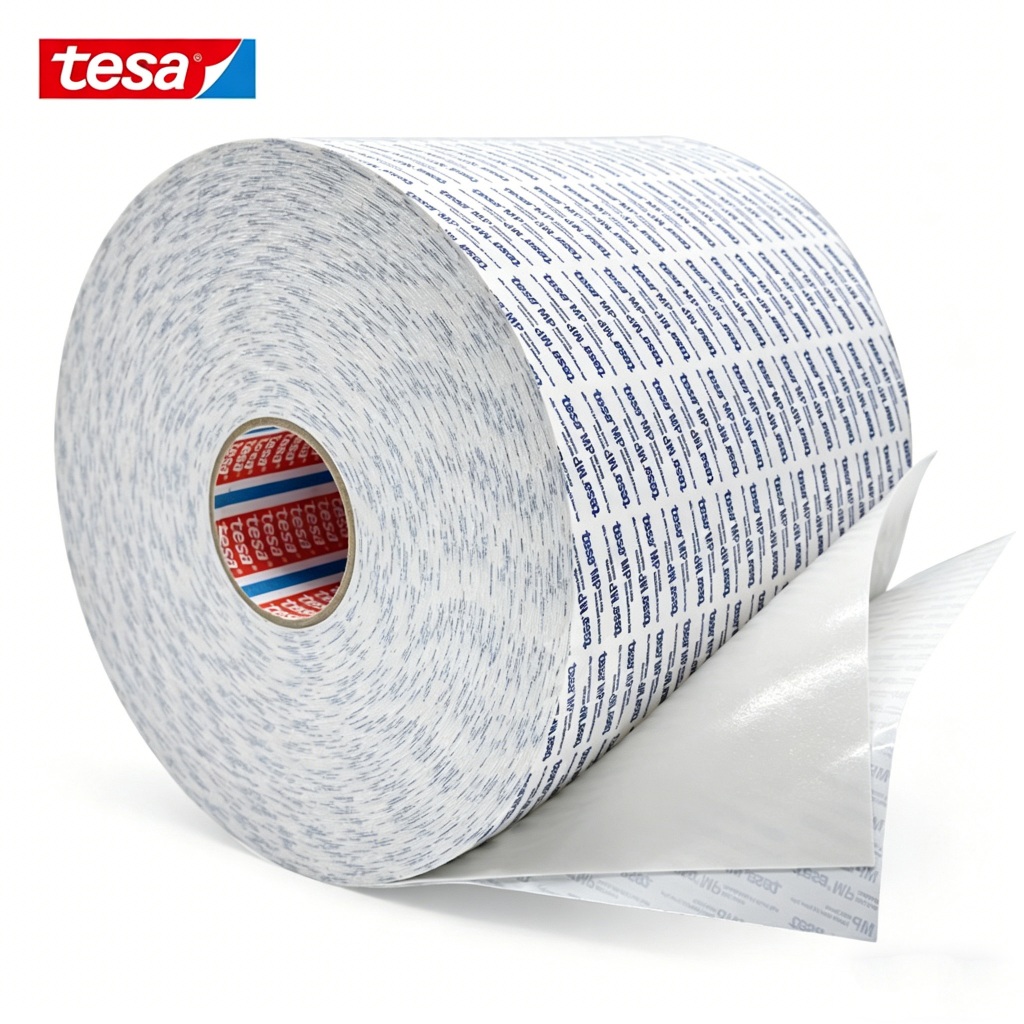tesa 88623 Double Tape Foam Putih 6mm x 3M 24mm x 5M Original - Perekat Busa Dua Sisi PE Tebal 1mm M