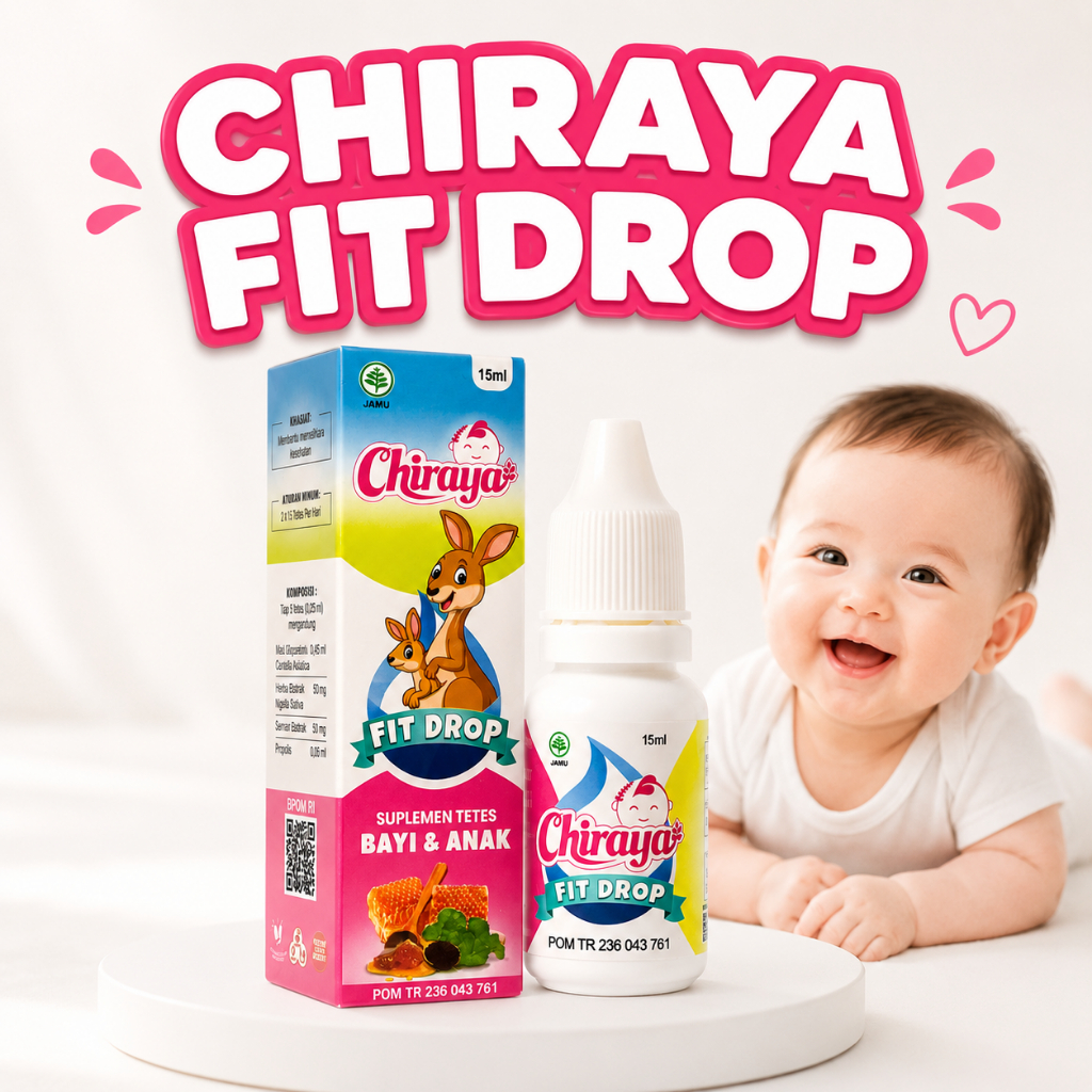 Chiraya Kids Vitamin Nutrisi Otak Anak, Atasi Speech Delay, Sulit Fokus, dan Mudah Tantrum 15ml
