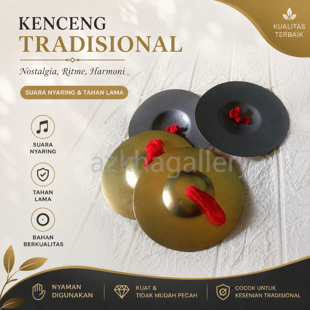 Ceng Ceng Alat Musik Tradisional Gamelan Bali Cengceng Barongsai Mainan anak