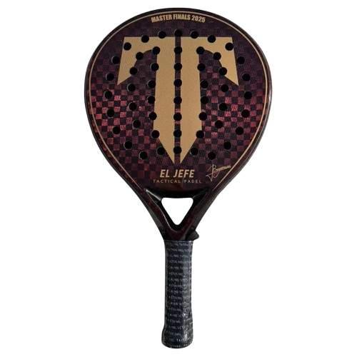 Tactical El Jefe Master Finals Barcelona Padel Racket / Raket Padel Branded Original