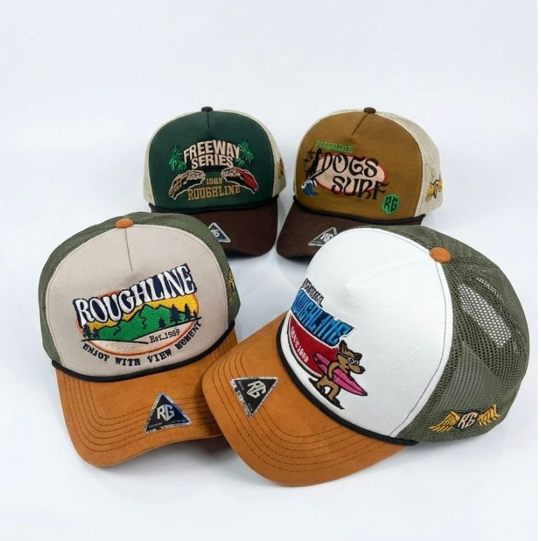 TOPI Roughline Trucker Hat distro Vintage