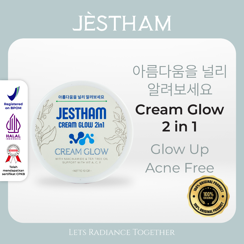 Jestham Cream Glow 2in 1