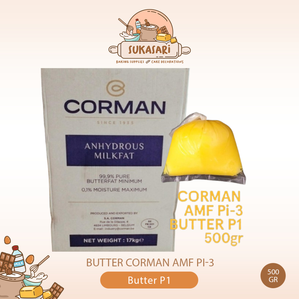 Butter Corman AMF Pi-3 500gr / Butter P1 500 gram