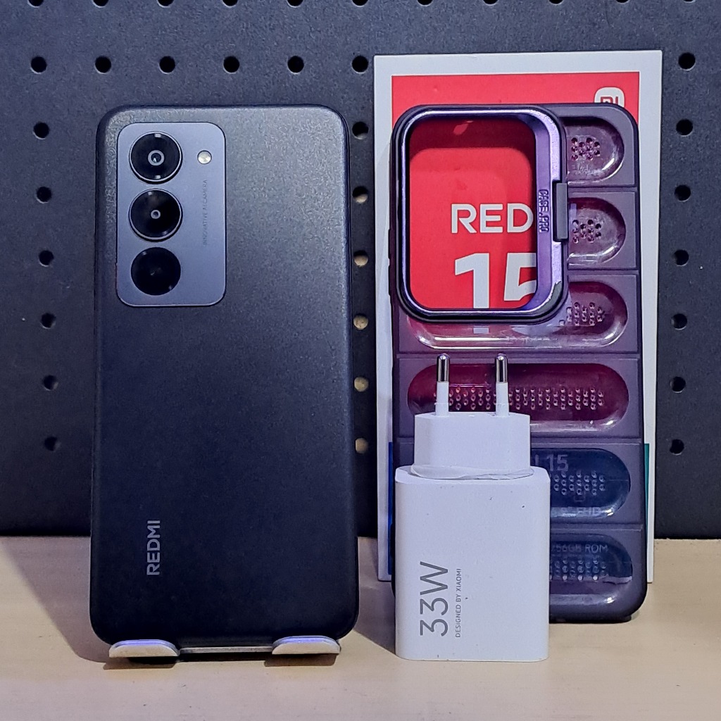 REDMI 15 8/256GB SECOND FULLSET BERGARANSI