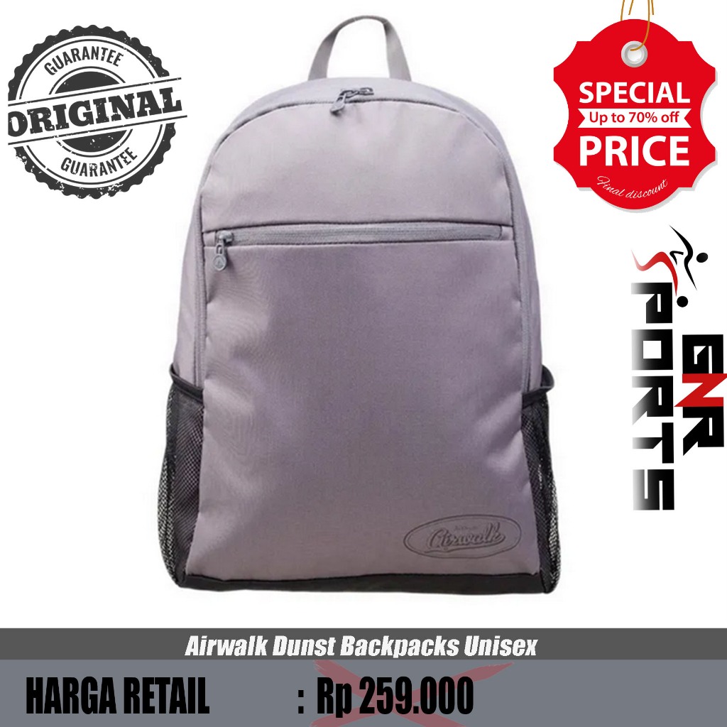 Tas Airwalk Dunst Backpacks Unisex Original 100%
