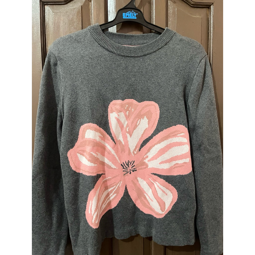 Preloved like a new Bwbyaz Claire Blossom Sweater Dusty Grey