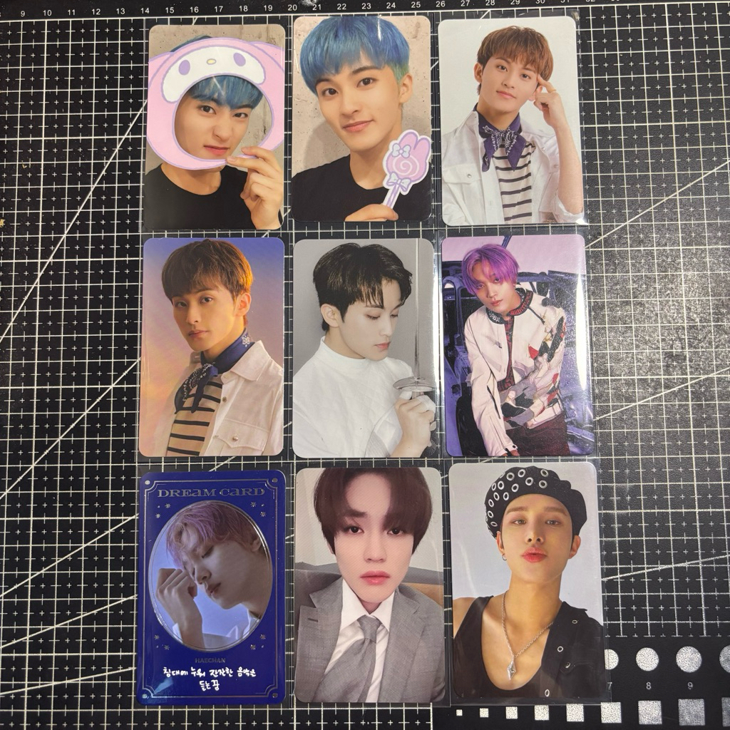 PC PHOTOCARD NCT DREAM 127 JUNGWOO B AY-YO, CHENLE POB KTOWN4U POSTER ISTJ, HAECHAN TC STARRY DAYDRE