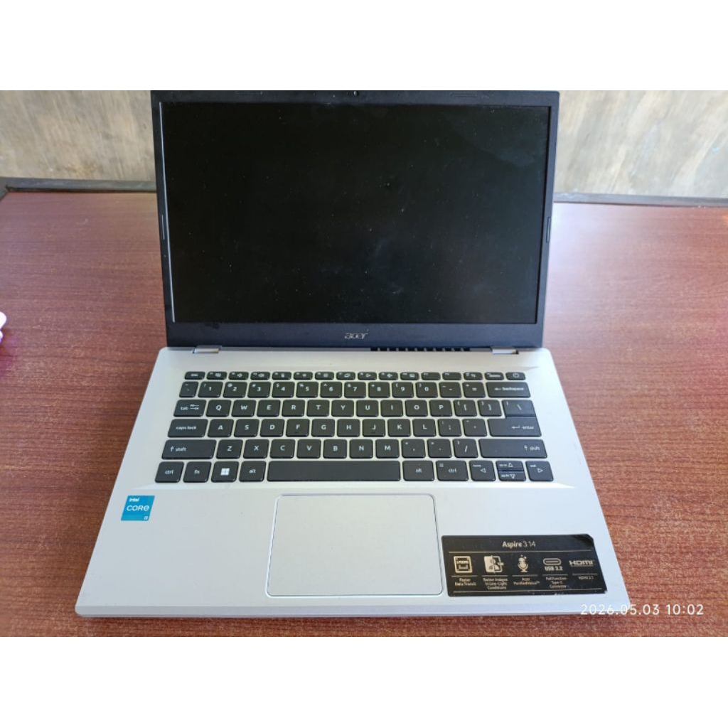 Laptop Acer Aspire 3 14 Second/bekas