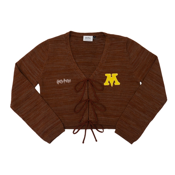 FACILITY Harry Potter Collection - Ministry of Magic Cardigan - Brown