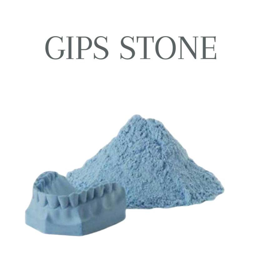 Gips Stone - Gips Biru Tipe 3 - Dental Stone - Cetakan Gigi - 1Kg