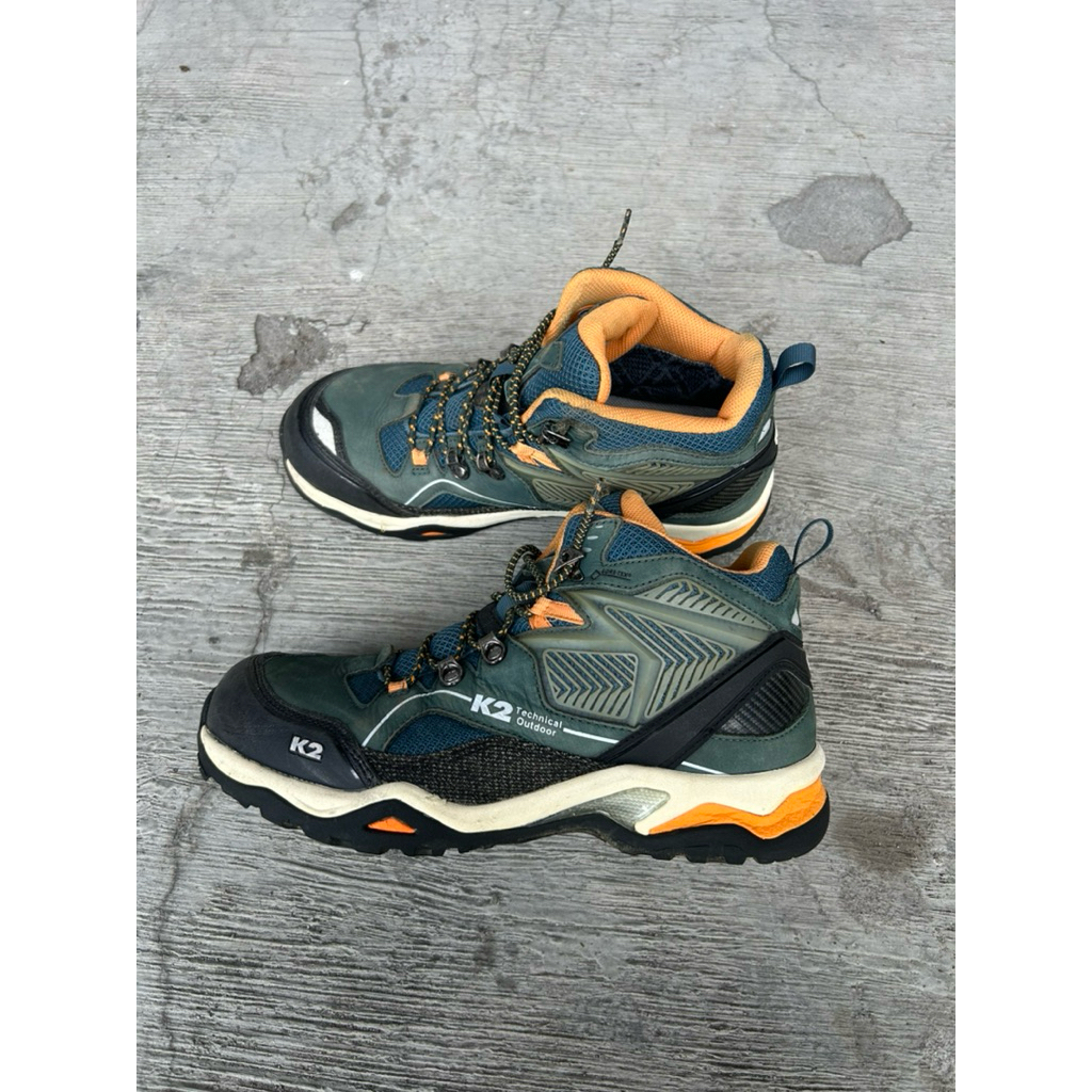 Sepatu Gunung K2 Goretex Olive sz 41
