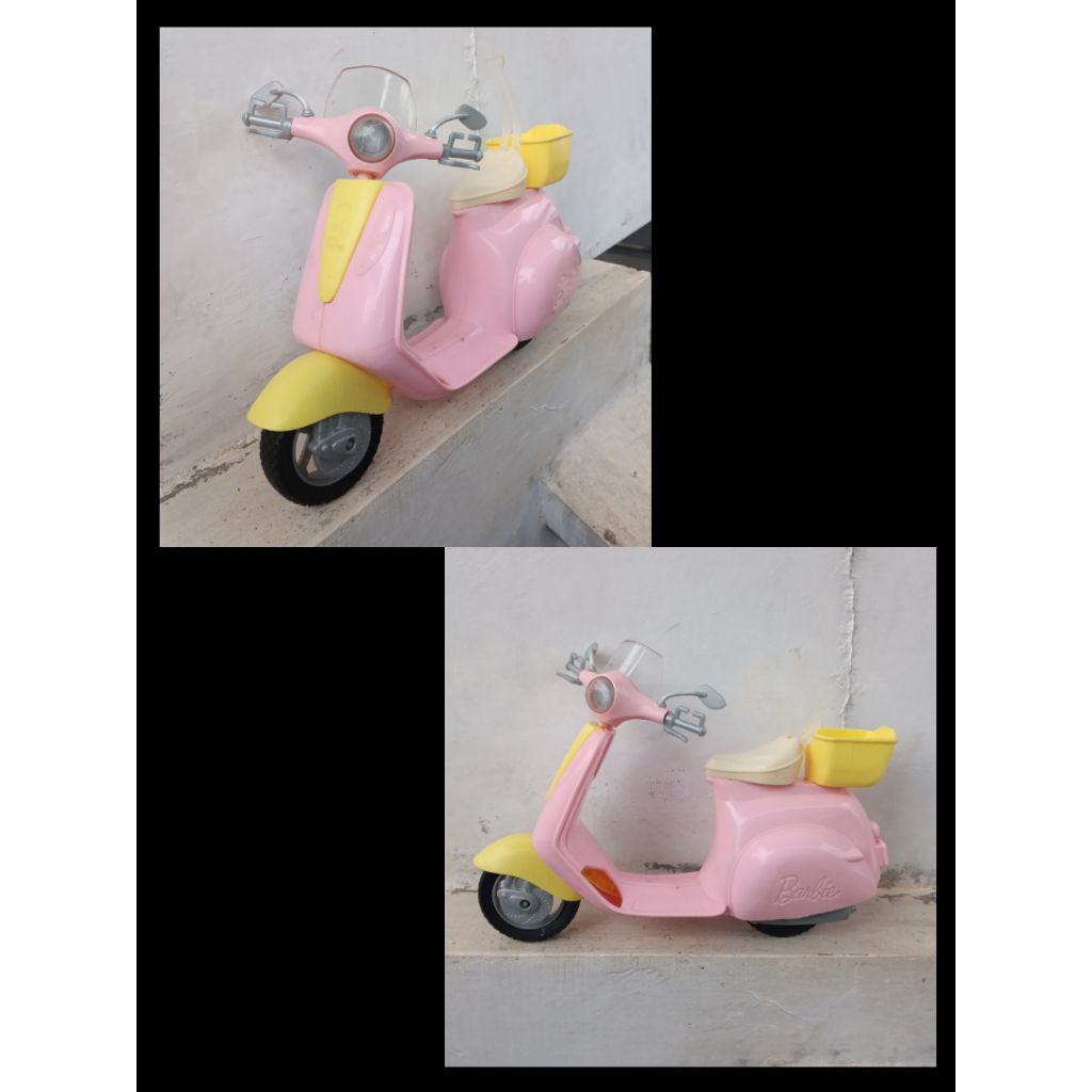 Scooter Sepeda Motor Barbie Mattel Preloved