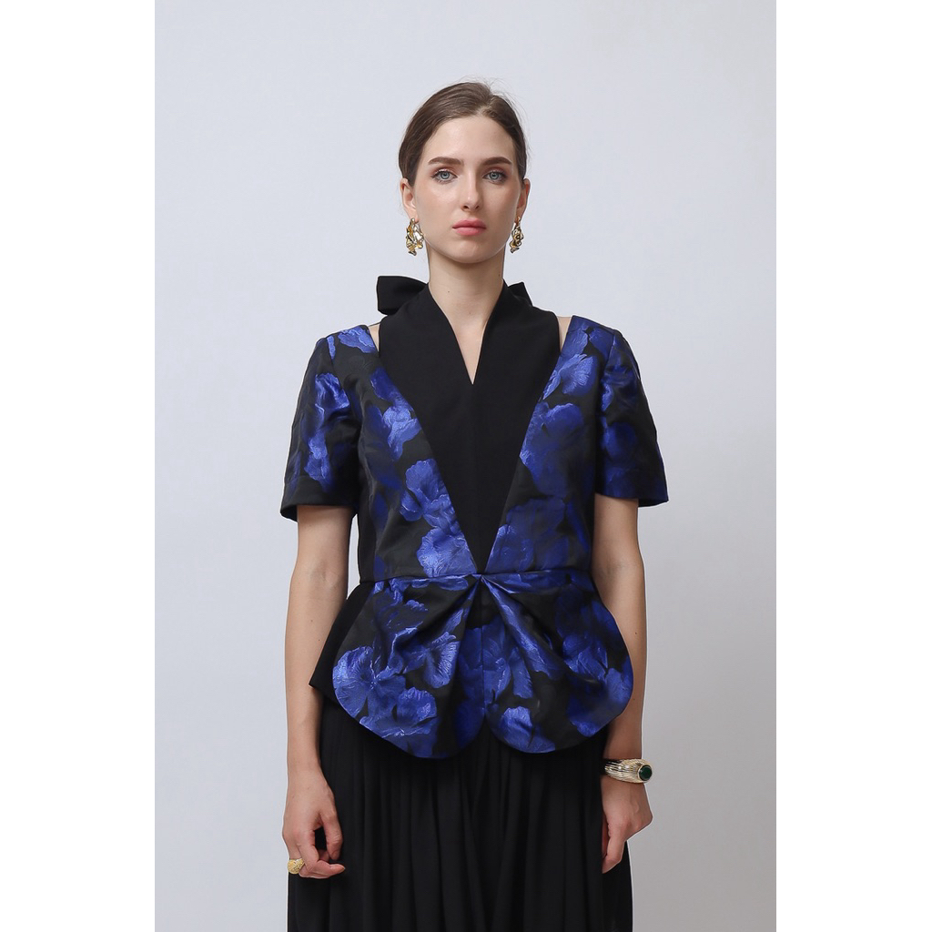 Bloom Et Champs Iris Blueberry Blouse