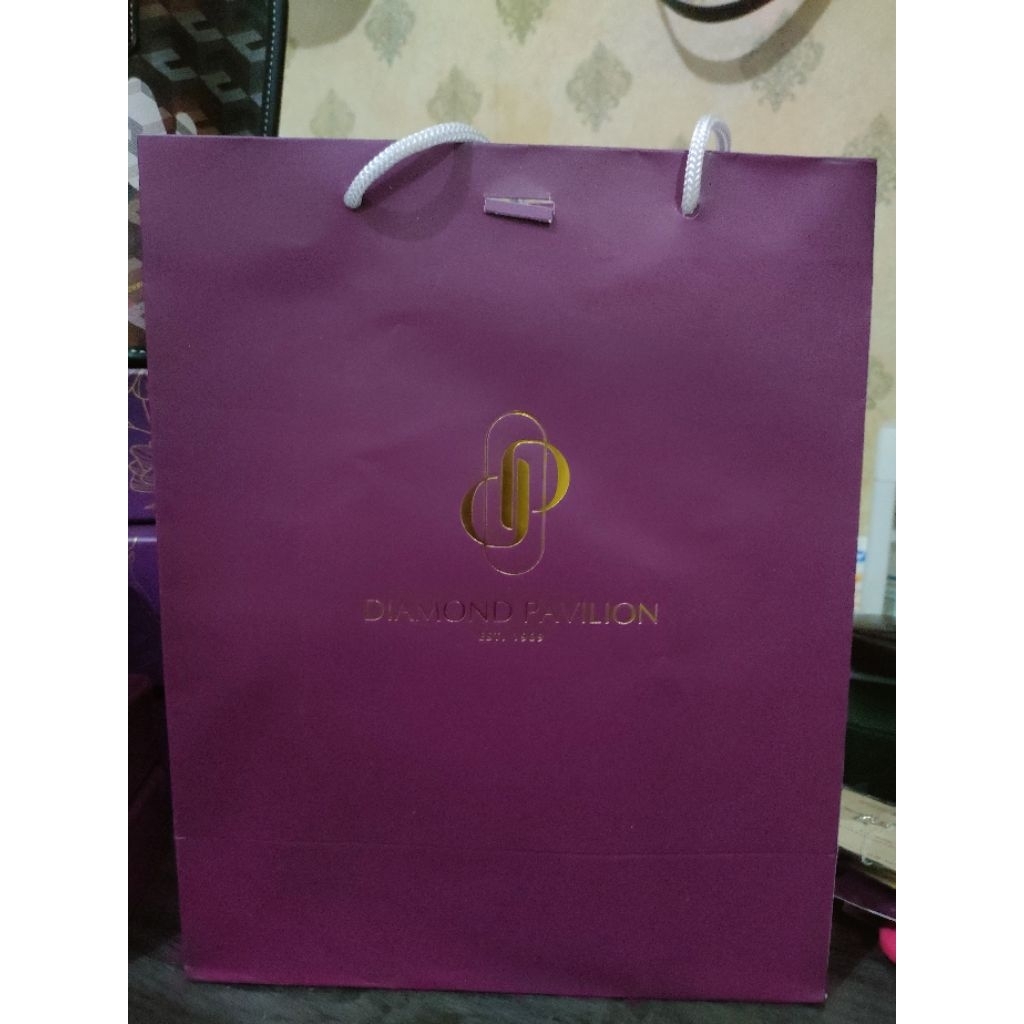 Diamond Pavilion paper bag