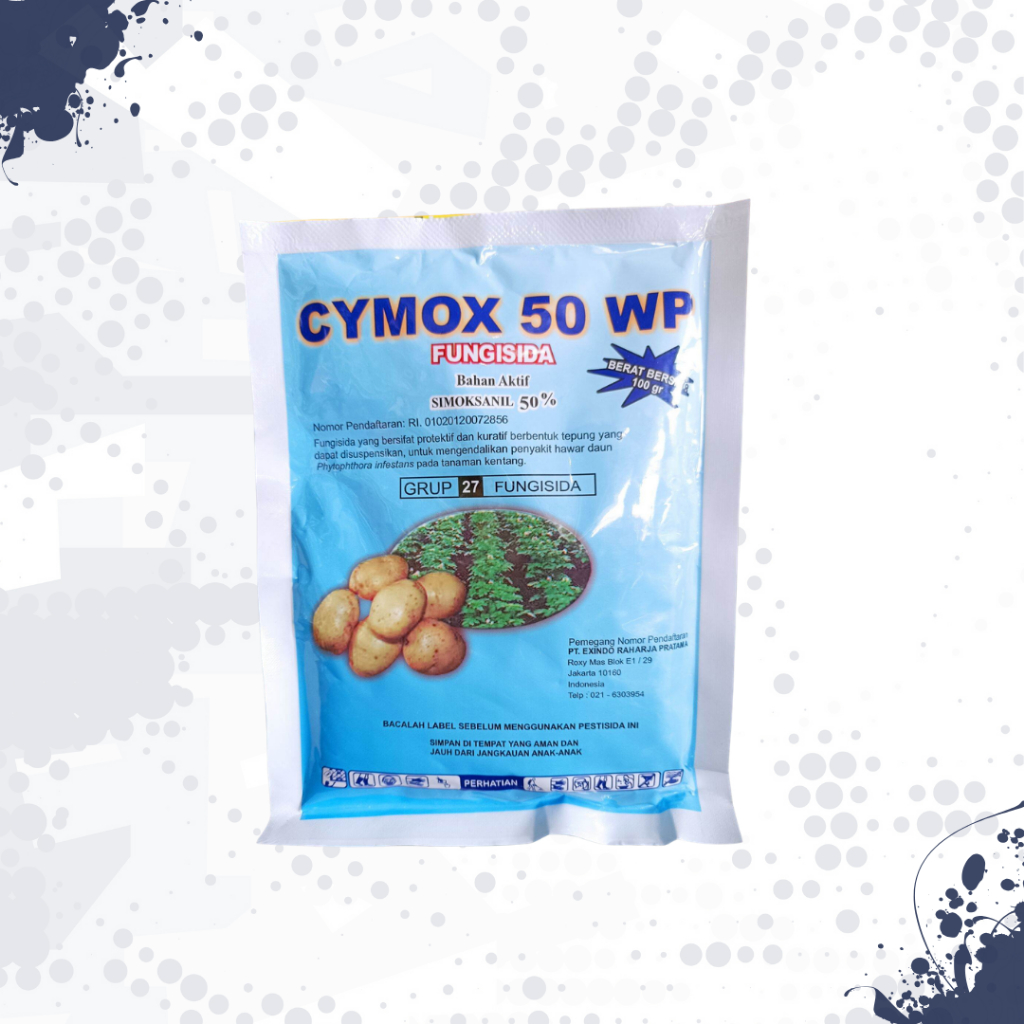 Fungisida Cymox 50 WP 100 ML Bahan Aktif Simoksanil