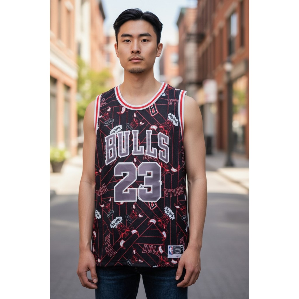 JERSEY BASKET PREMIUM IMPORT CLASSIC HWC TEAR UP PACK BULLS JORDAN HOUSTON OLAJUWON LAKERS JAMES RAP