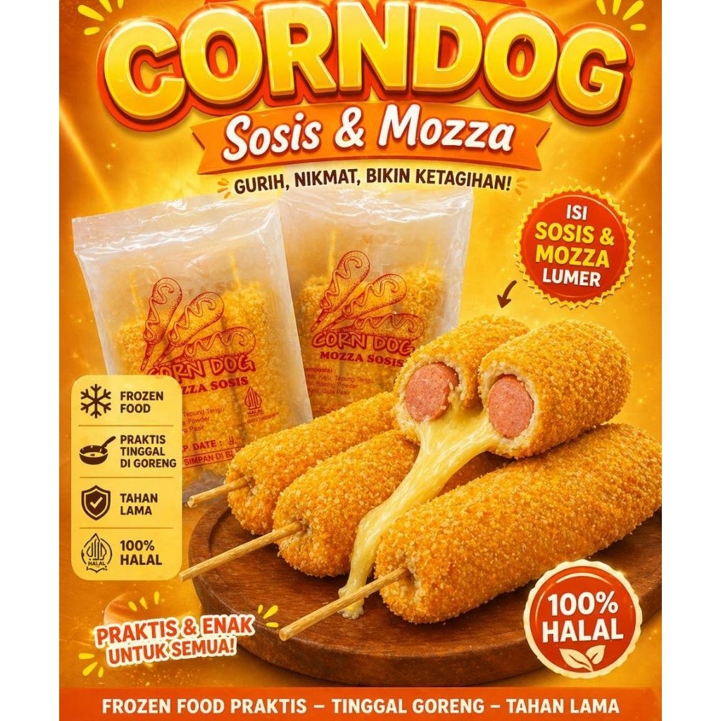 CORNDOG MOZA by yukning