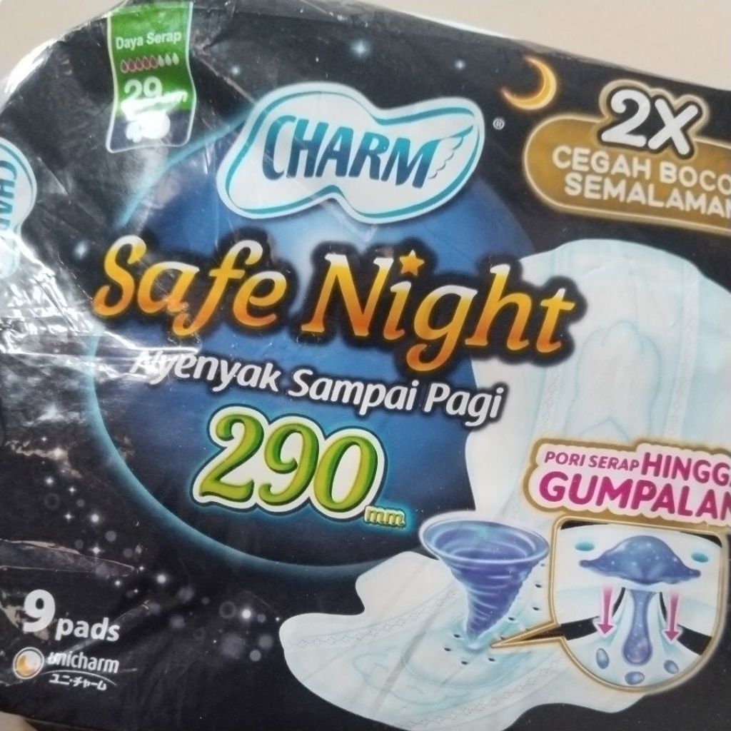 charm safe Night 29cm