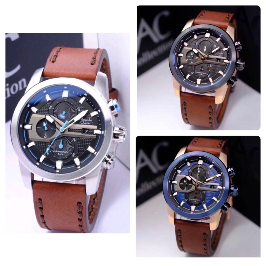 A  6562MC JAM TANGAN PRIA ALEXANDRE CHRISTIE 6562MC / AC 6562MC / AC 6562 [ORIGINAL]