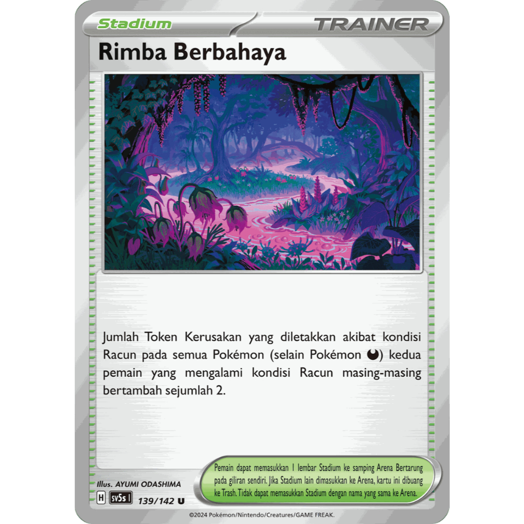 Rimba Berbahaya 139/142 Paradoks Andalan SV5s - KARTU POKEMON TCG INDONESIA